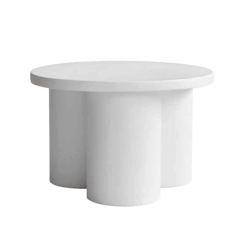 101 Copenhagen - Big Foot Beistelltisch | niedrig / bone white