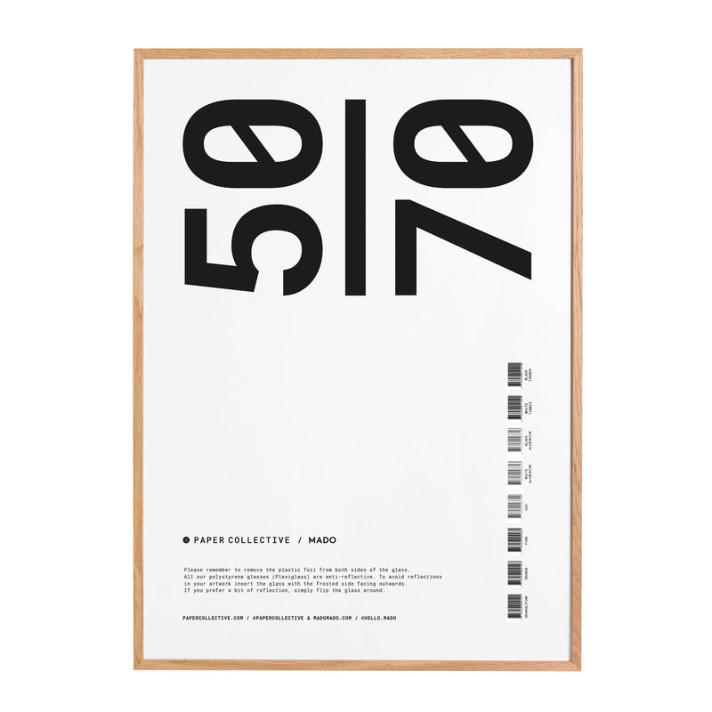 Paper Collective - Bilderrahmen | Eiche / 50 x 70 cm / natur