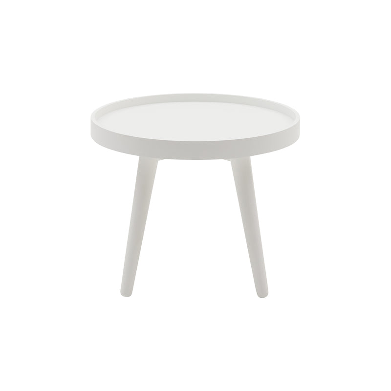 Softline - Alma Beistelltisch | weiß lackiert / small