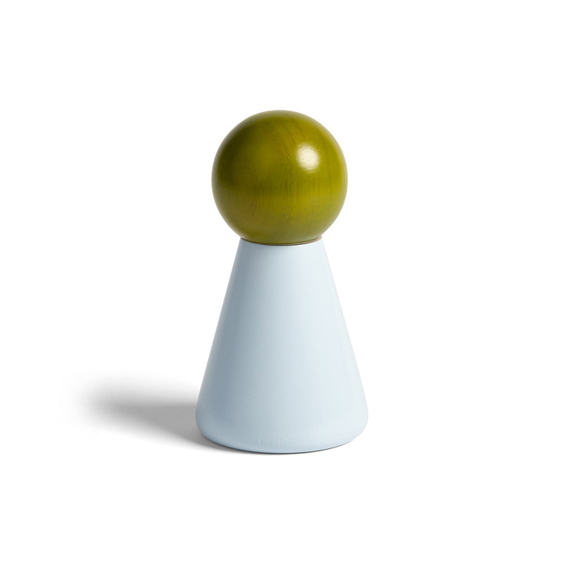 &klevering - Halma Salz- und Pfeffermühle H 15 | blau/grün