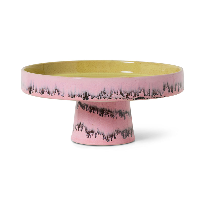 HKliving - 70's Schale mit Fuß | bubble