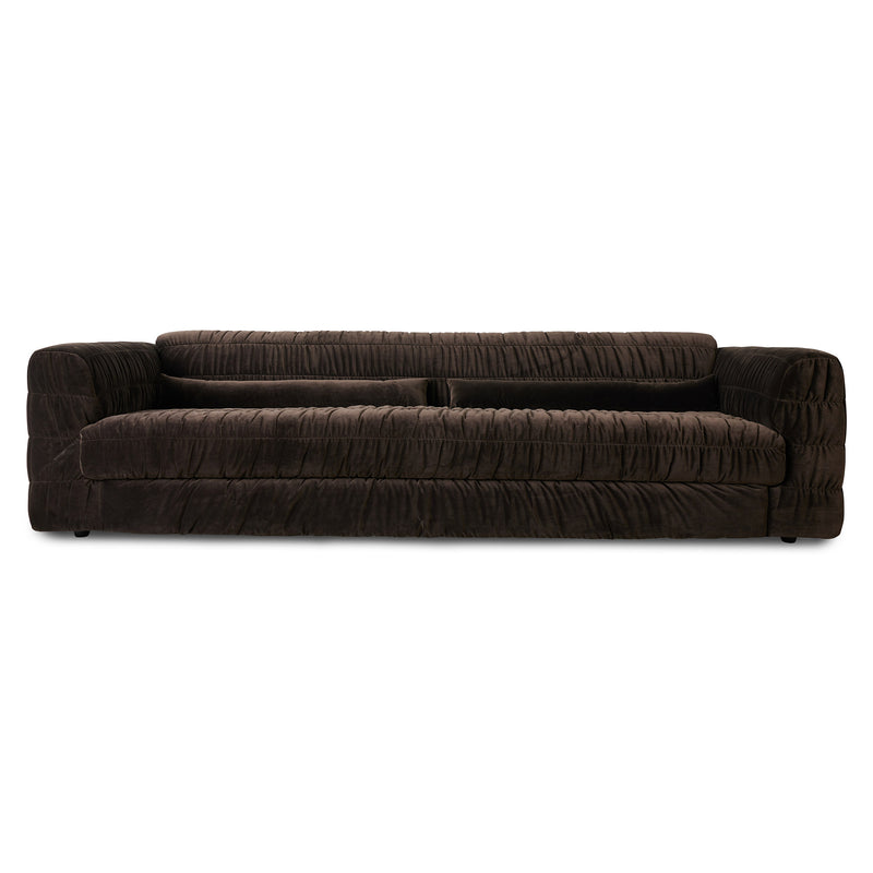 HKliving - Club Sofa | velvet espresso