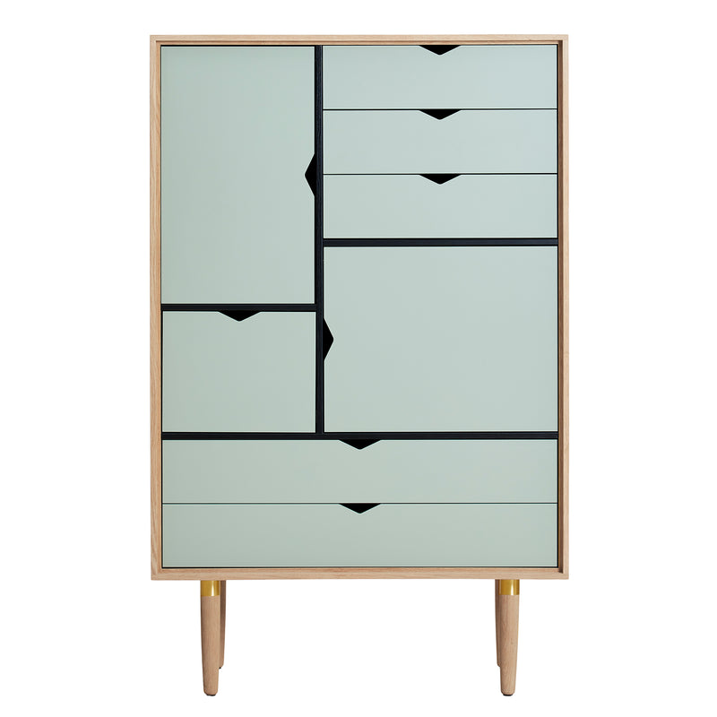 Andersen Furniture - S5 Kommode | ocean grey / Eiche geseift