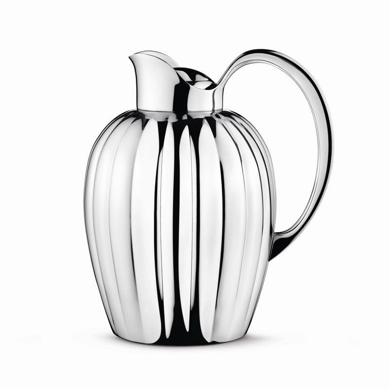Georg Jensen - Bernadotte Thermoskanne | 1 l / silber