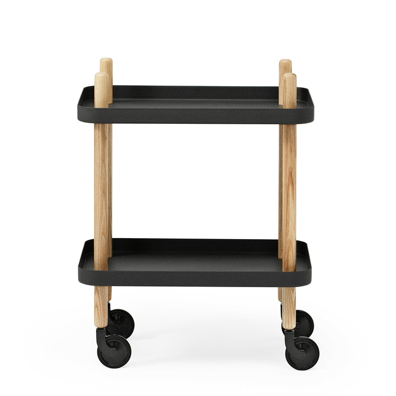 Normann Copenhagen - Block Beistellwagen | Esche/schwarz