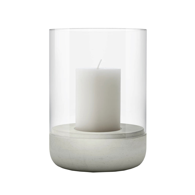 Blomus - Calma Windlicht | einzeln / Ø 15 cm / klar/hellgrau