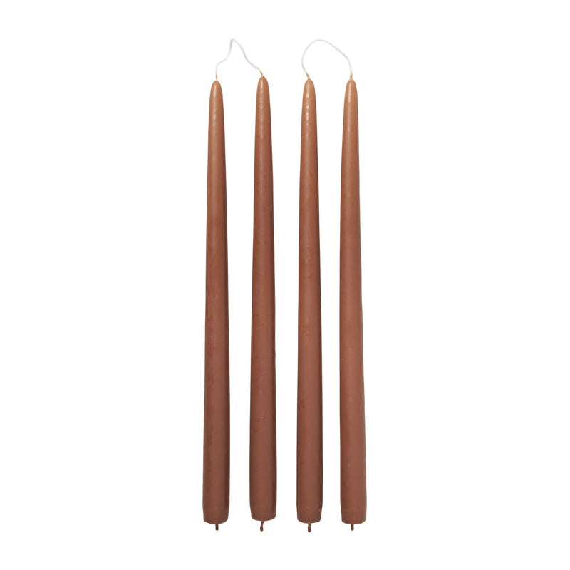 Broste Copenhagen - Getauchte Stabkerze | terracotta