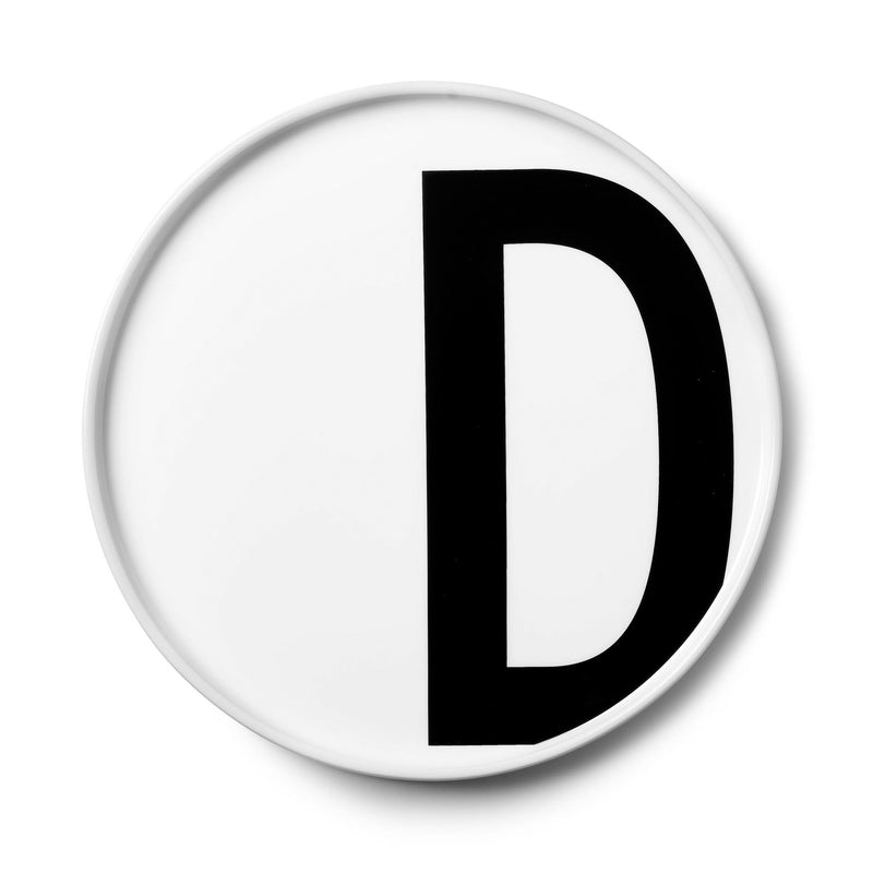 Design Letters - AJ Porzellan Teller | D