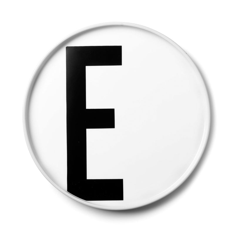 Design Letters - AJ Porzellan Teller | E