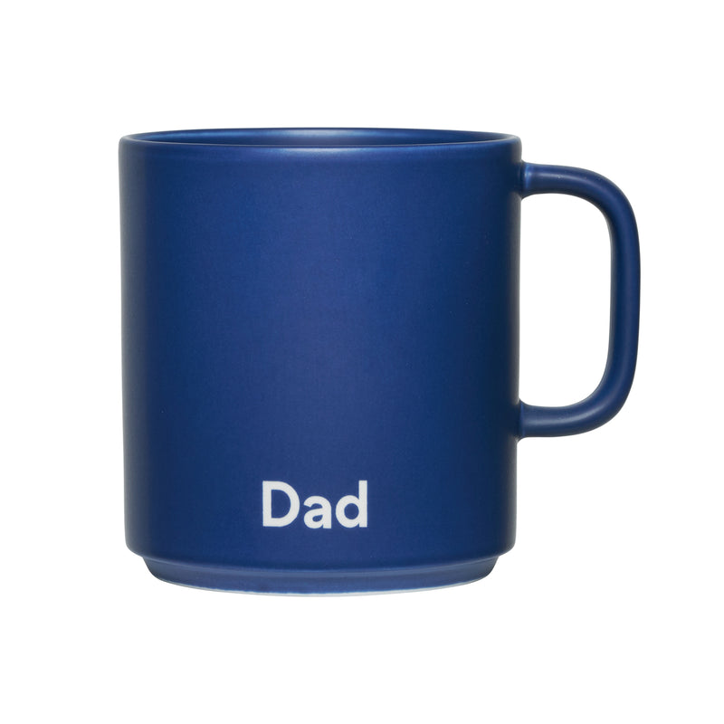 Design Letters - VIP Favourite Porzellan Becher mit Henkel | Dad