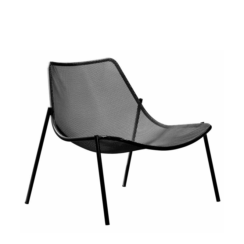 Emu - Round Lounge Chair | schwarz