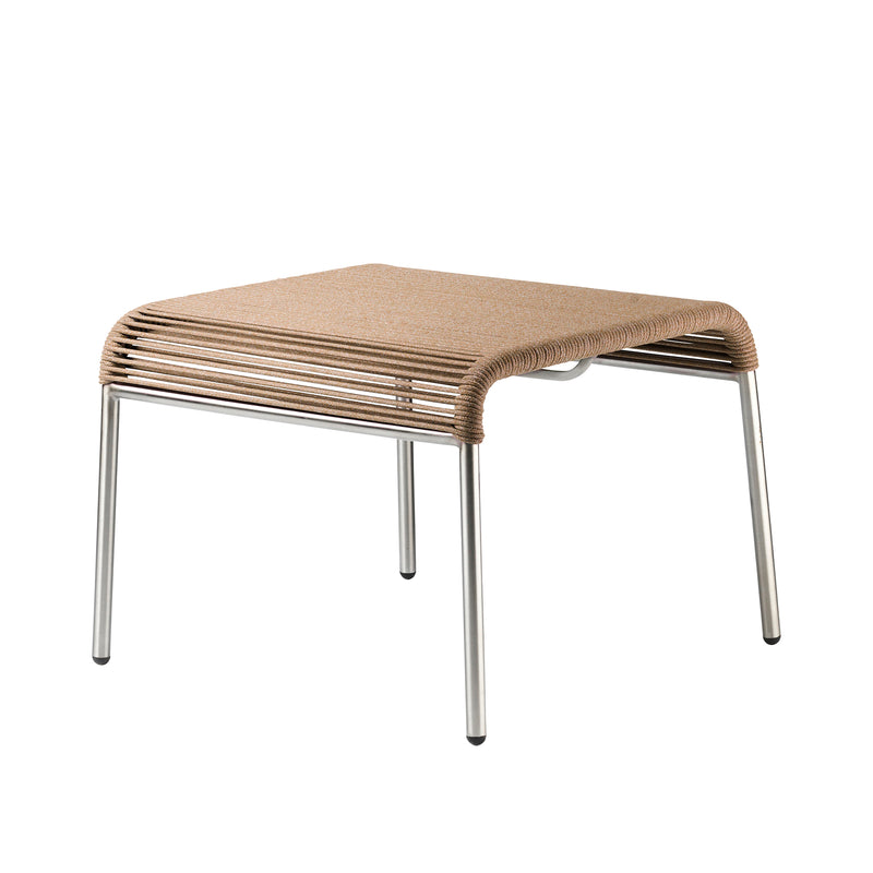 FDB Møbler - M20L Teglgård Hocker | Kordel braun