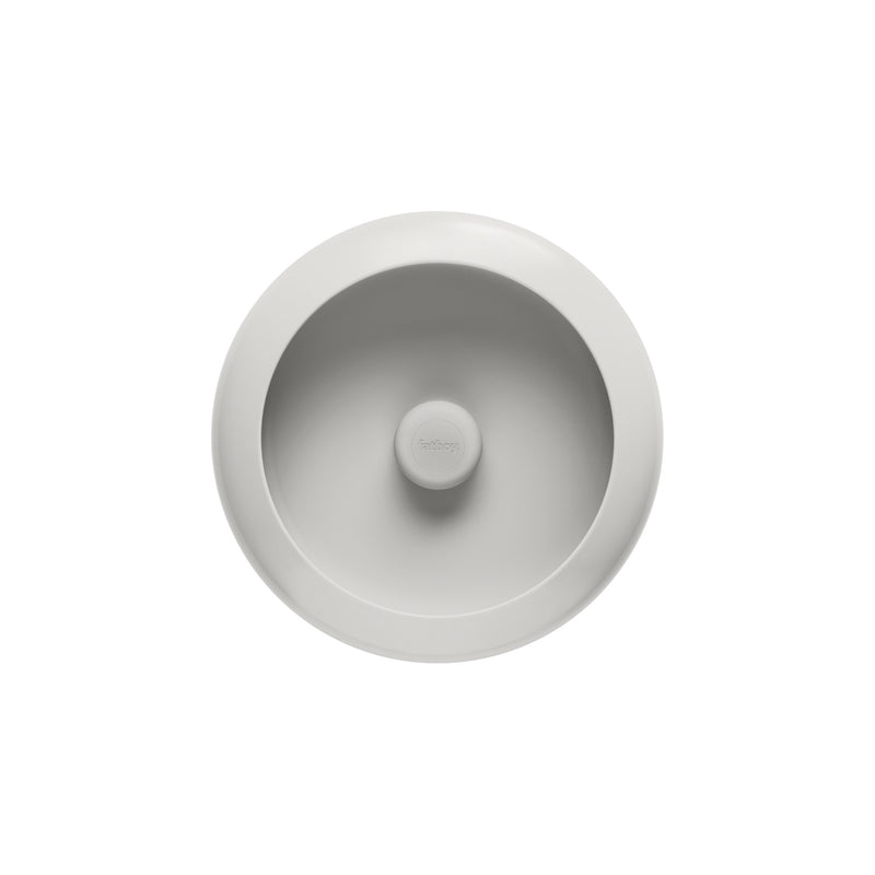 Fatboy - Oloha Large Schale mit LED Akkuleuchte | Medium / light grey
