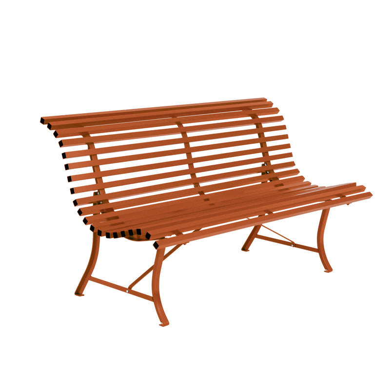 Fermob - Louisiane Bank 150 cm | 150 x 80 x 72 cm / kandierte orange