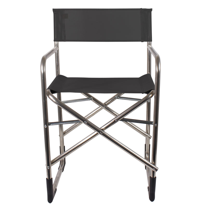 Fiam - Regie Aluminium Sessel | schwarz