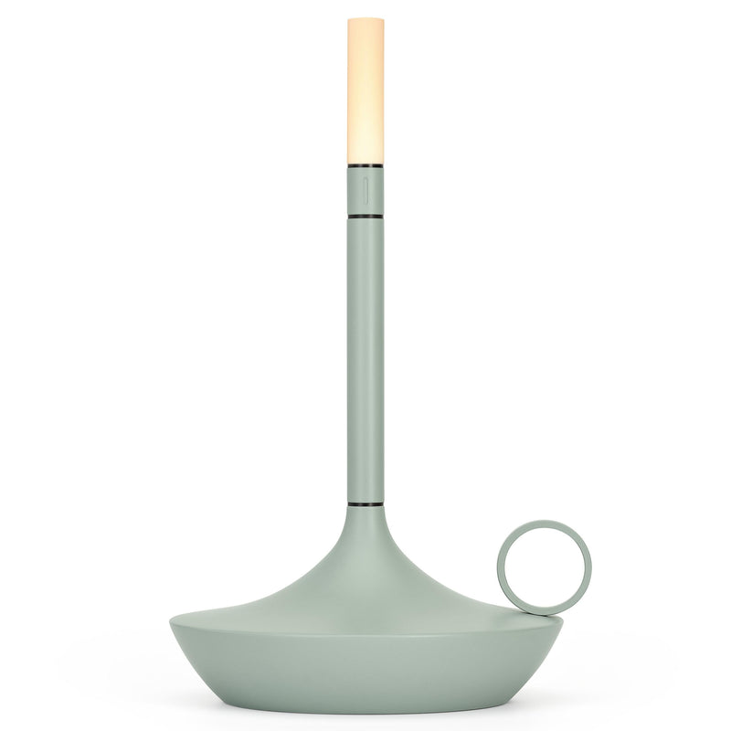 graypants - Wick LED Akkuleuchte | H 16,5 cm / sage green