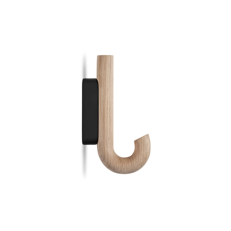 Gejst - Wandhaken | mini / Eiche natur/schwarz