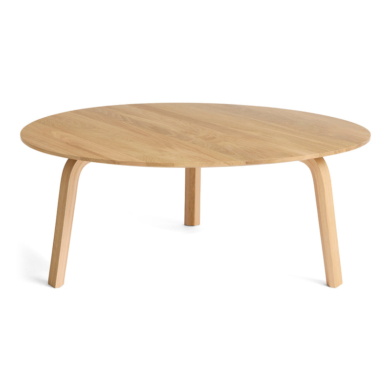 HAY - Bella Couchtisch | Ø 80 x H 32 cm / Eiche lackiert