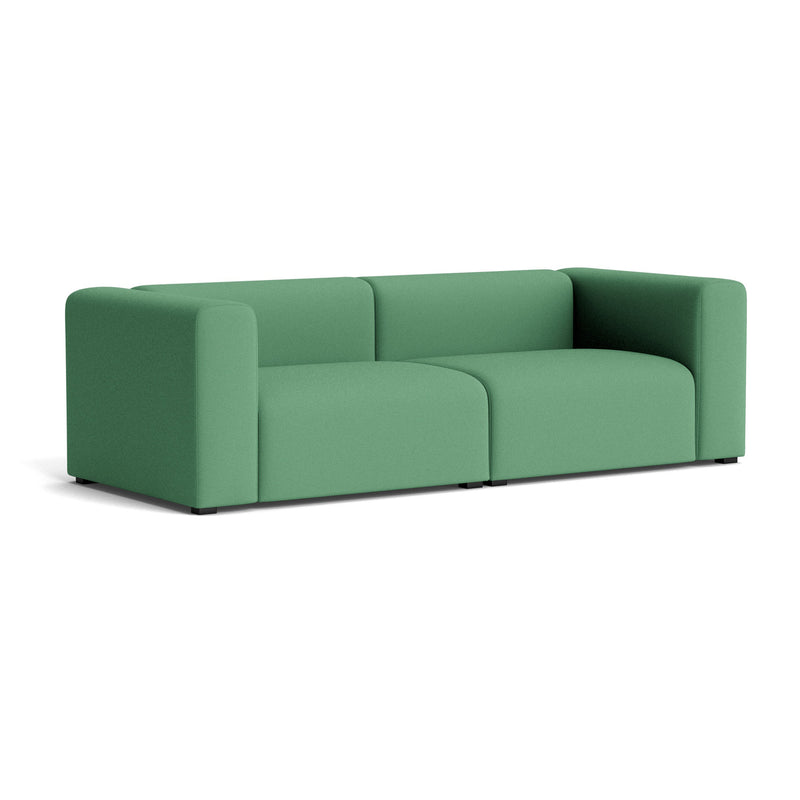 HAY - Mags Sofa 2,5-Sitzer | Steelcut grün (932) / Armlehne beidseitig / Kombination 1
