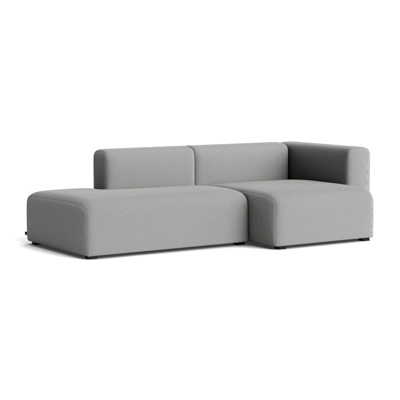 HAY - Mags Sofa 2,5-Sitzer | Steelcut Trio grau (133) / Armlehne rechts / Kombination 3