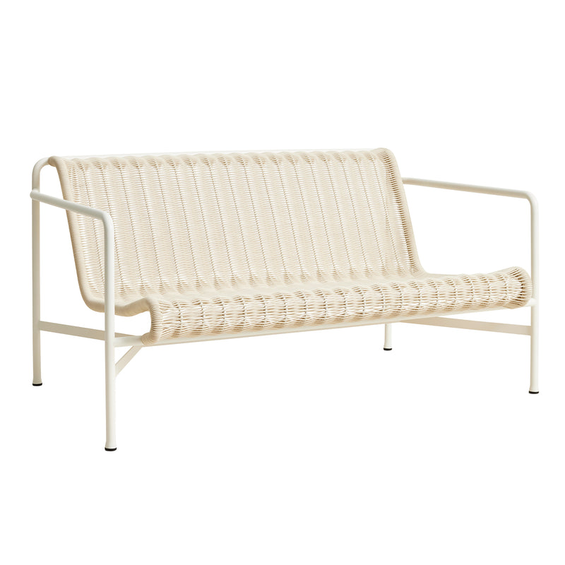 HAY - Palissade Cord Lounge Sofa | cremeweiß
