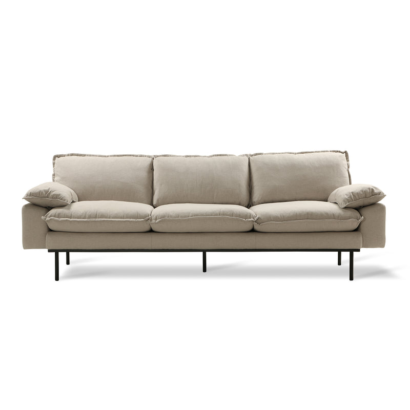 HKliving - Retro Sofa | 4-Sitzer / beige