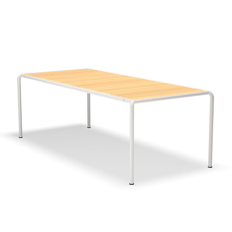 HOUE - AVANTI Outdoor Esstisch | Kiefer / 222 x 98 cm / muted white