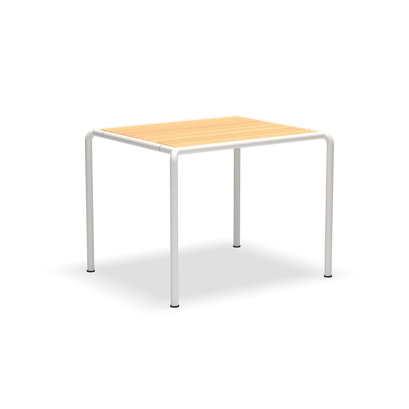 HOUE - AVANTI Outdoor Esstisch | Kiefer / 98 x 83 cm / muted white