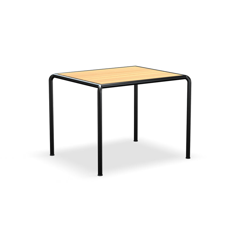HOUE - AVANTI Outdoor Esstisch | Kiefer / 98 x 83 cm / schwarz