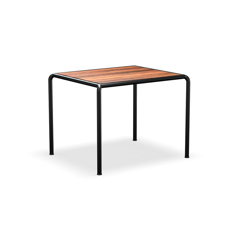 HOUE - AVANTI Outdoor Esstisch | Thermo-Esche / 98 x 83 cm / schwarz