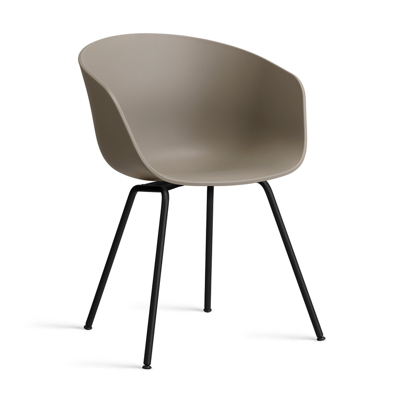 HAY - About A Chair AAC 26 | khaki 2.0 / pulverbeschichtet schwarz