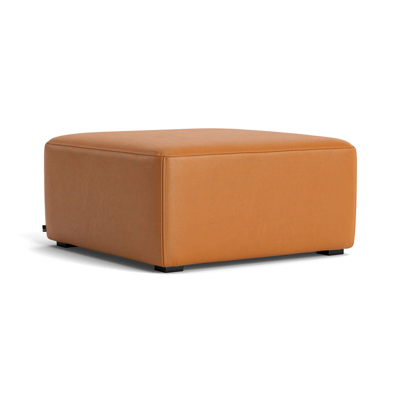 HAY - Mags Ottoman | Leder Sense Cognac / S