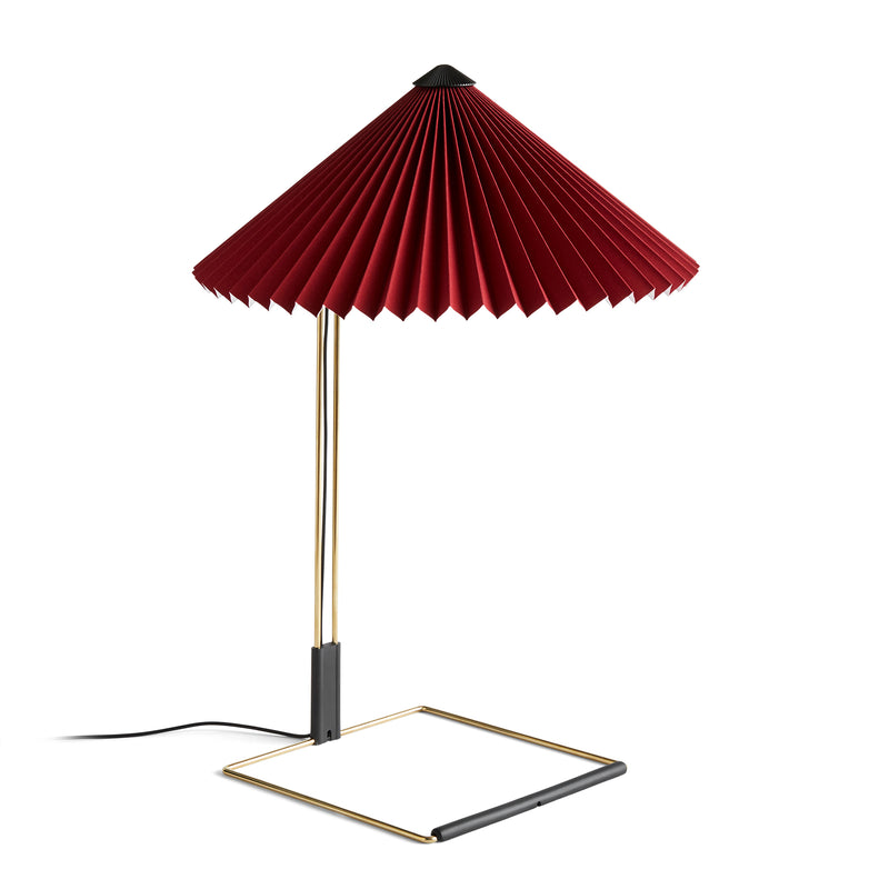 HAY - Matin LED Tischleuchte | L / oxide red