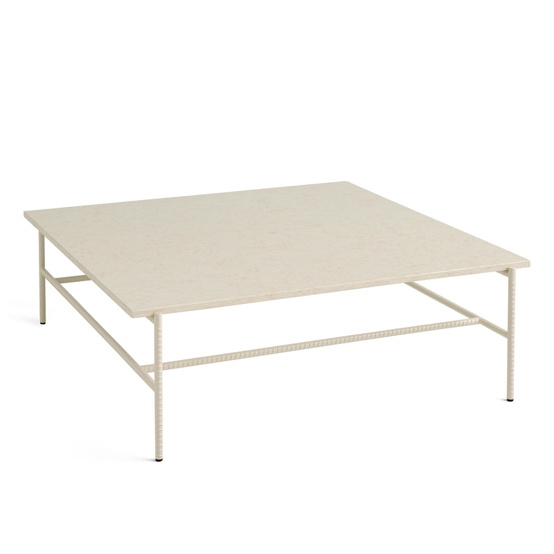 HAY - Rebar Coffee Table | 100 x 104 cm / alabaster
