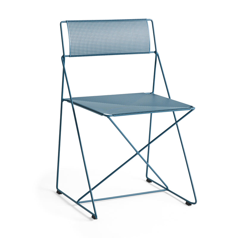 HAY - X-Line Stuhl Outdoor | powder blue / powder blue
