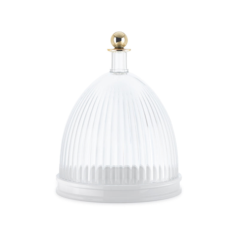 Kartell - La Coupole Tablett mit Glocke | transparent