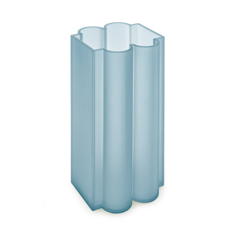 Kartell - Okra Vase | H 34 cm / hellblau