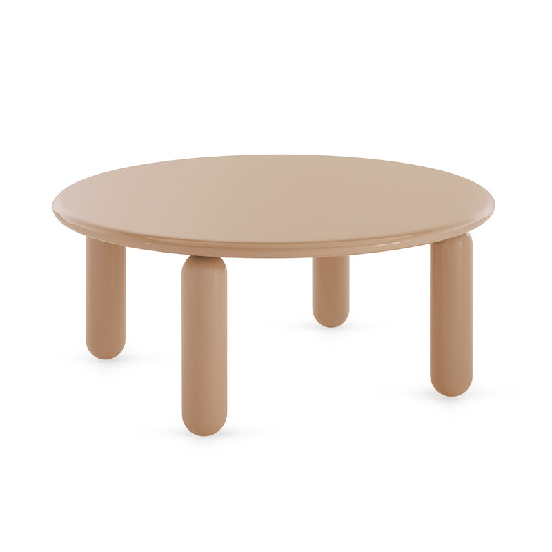 Kartell - Undique Mas Beistelltisch | Ø 85 cm / rosa