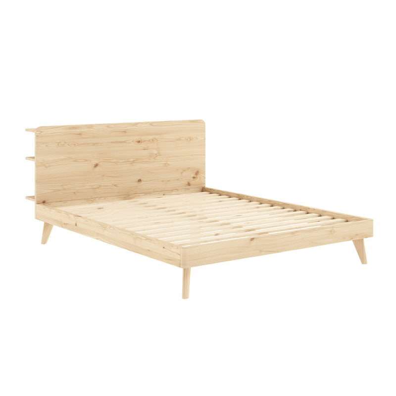 Karup Design - Retreat Bett | 160 x 200 cm / Kiefer natur