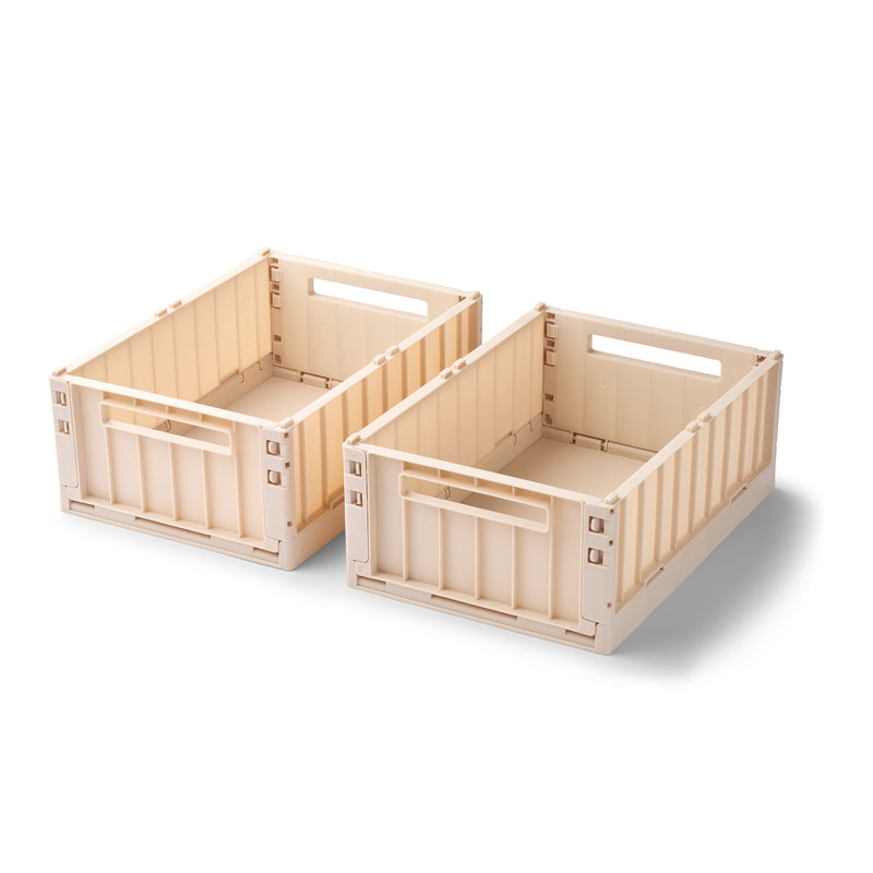 LIEWOOD - Weston Aufbewahrungsbox | 2er-Set / 36 x 25 x 13,5 cm / apple blossom