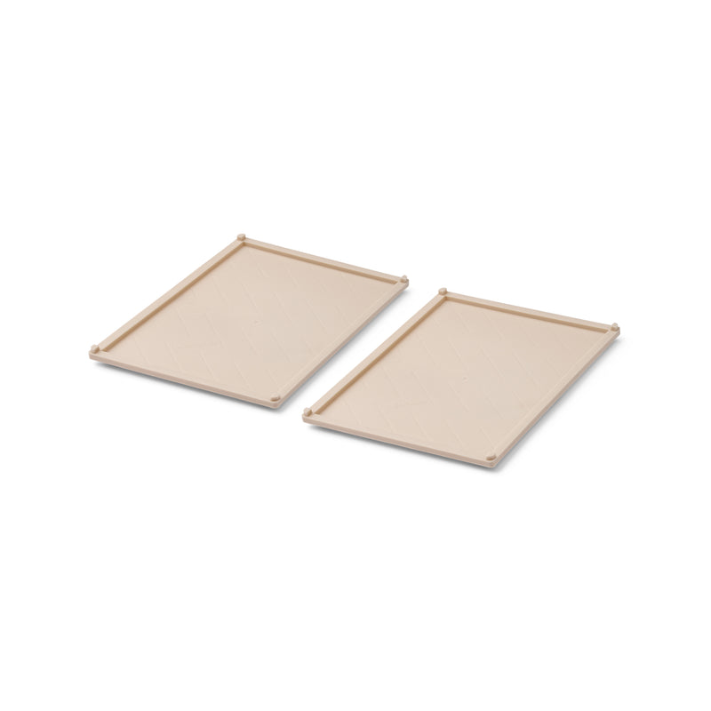 LIEWOOD - Weston Deckel für Aufbewahrungsbox | 2er-Set / S