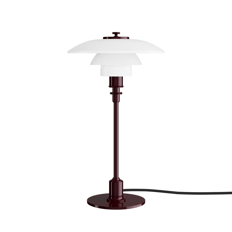 Louis Poulsen - PH 2/1 Tischleuchte | glossy burgundy
