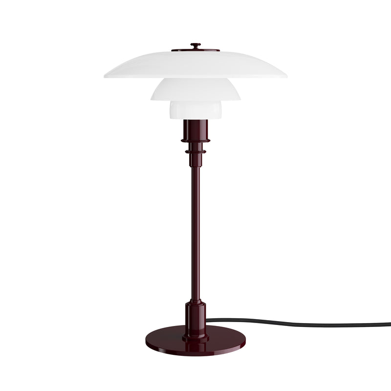 Louis Poulsen - PH 3/2 Tischleuchte | glossy burgundy