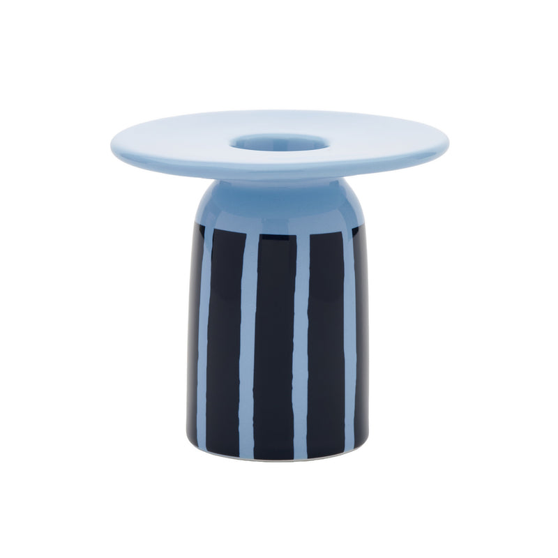 Marimekko - Piccolo Kerzenständer | hellblau / petrol