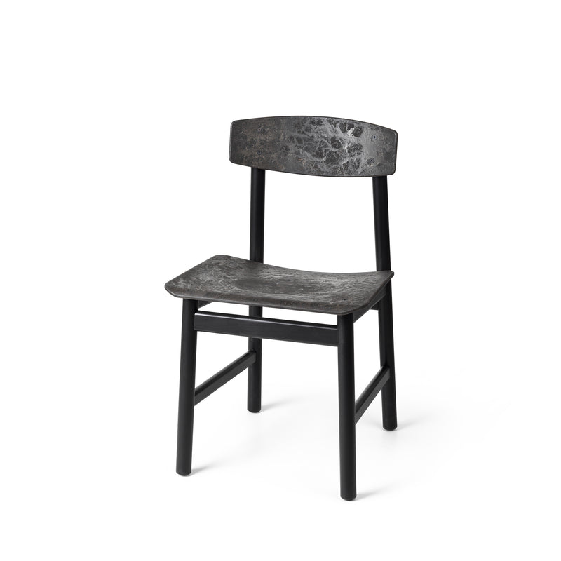 Mater - BM3162 Stuhl | Buche schwarz/schwarz (Coffee Waste Edition)