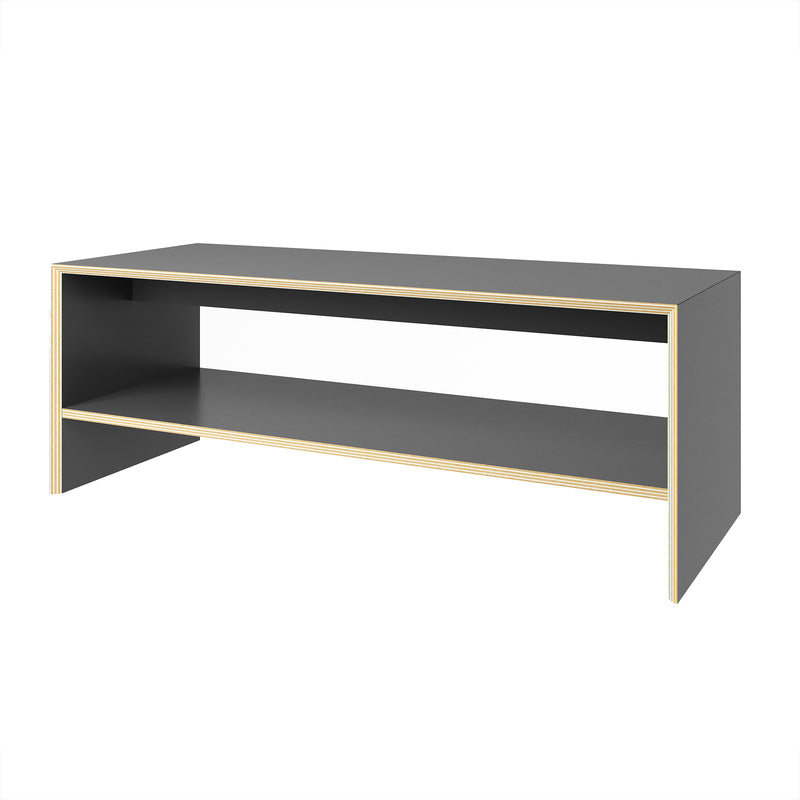 Müller Small Living - Bridge Two Sitzbank mit Ablage | anthrazit
