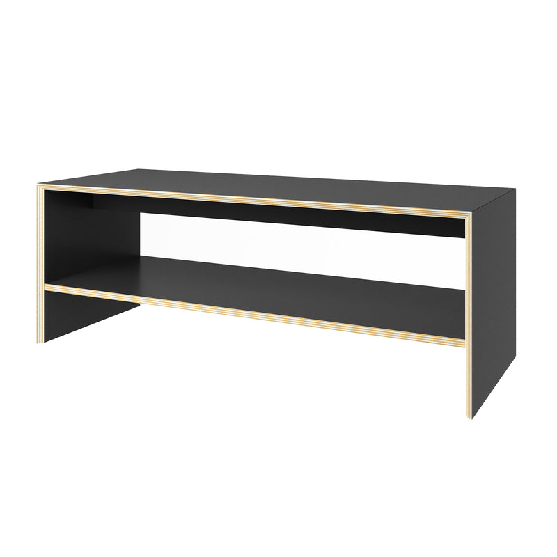 Müller Small Living - Bridge Two Sitzbank mit Ablage | schwarz
