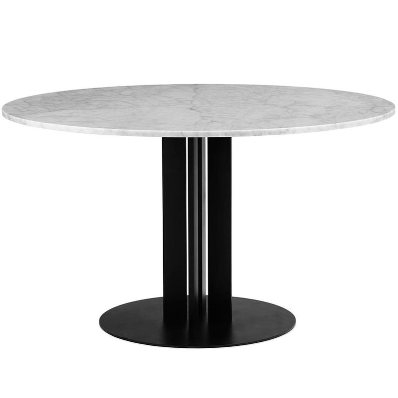 Normann Copenhagen - Scala Tisch | Marmor weiß / Ø 130 x H 75 cm