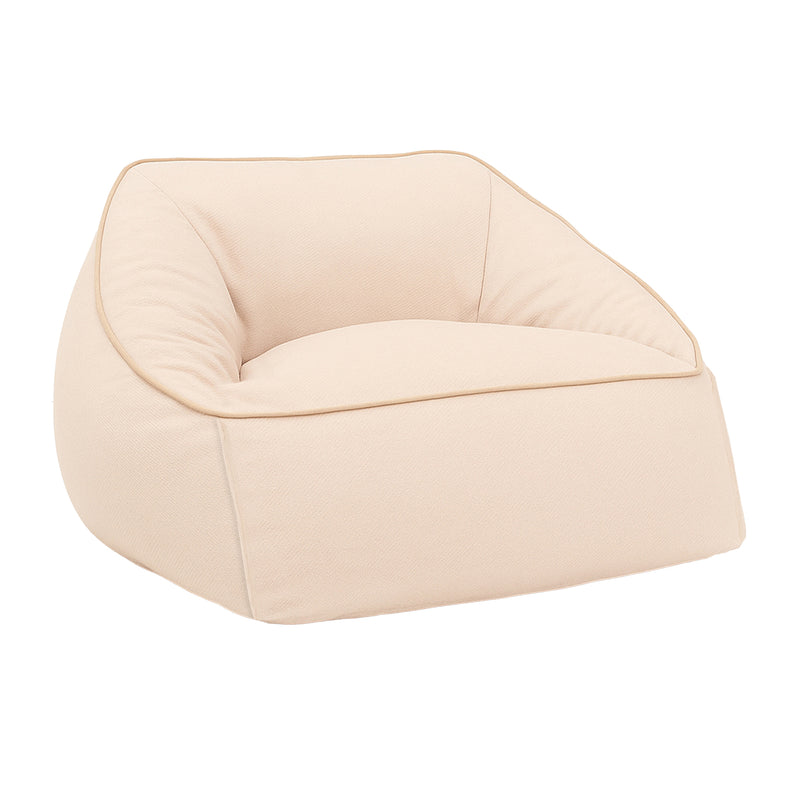 Nobodinoz - Arnold Armchair Sitzsack (für Erwachsene) | natur