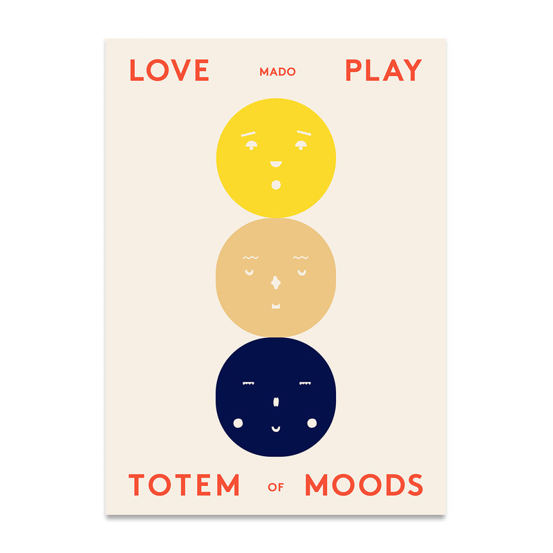 Paper Collective - Totem of Moods Poster | 50 x 70 cm